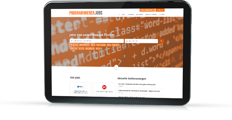 Mediadaten PROGRAMMIERER.JOBS